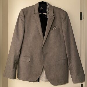 Le Chateau Men's Light Gray Sport Coat
